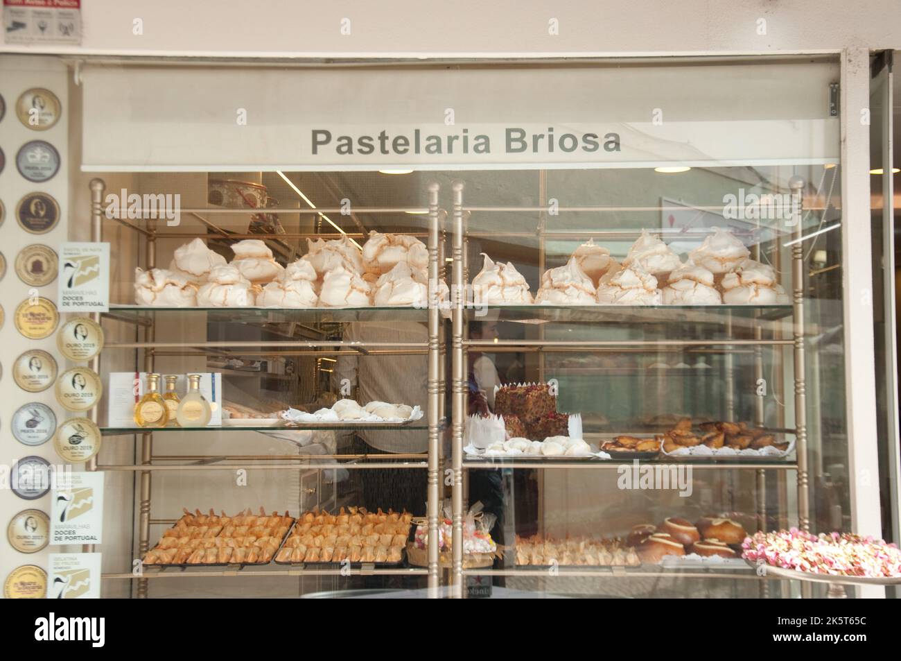 Pastelaria, Coimbra, Portogallo Foto Stock
