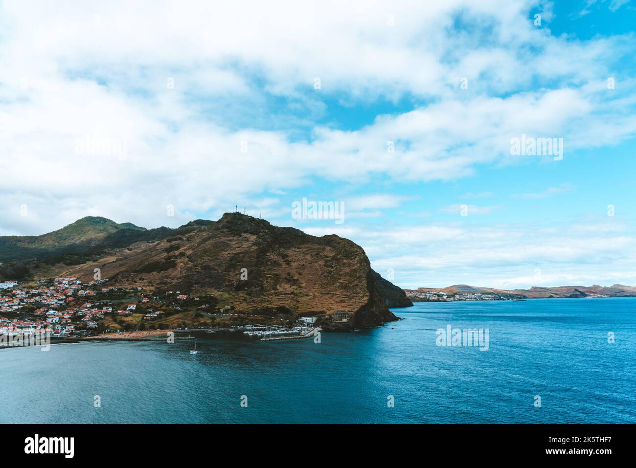 Scenario paesaggistico nell'isola di Madeira in Portogallo Foto Stock