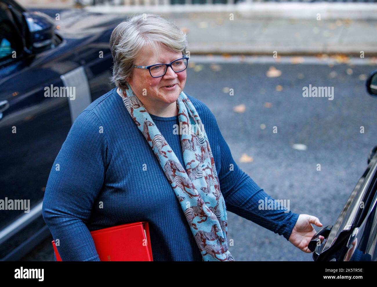 Londra, Regno Unito. 10th Ott 2022. Therese Coffey, Vice primo Ministro e Segretario di Stato per la Salute e l'assistenza sociale, a Downing Street per un incontro. Credit: Karl Black/Alamy Live News Foto Stock