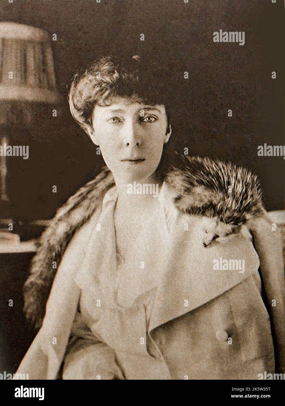 Elizabeth de Bavière Reine de Belgique (1876-1965) Foto Stock