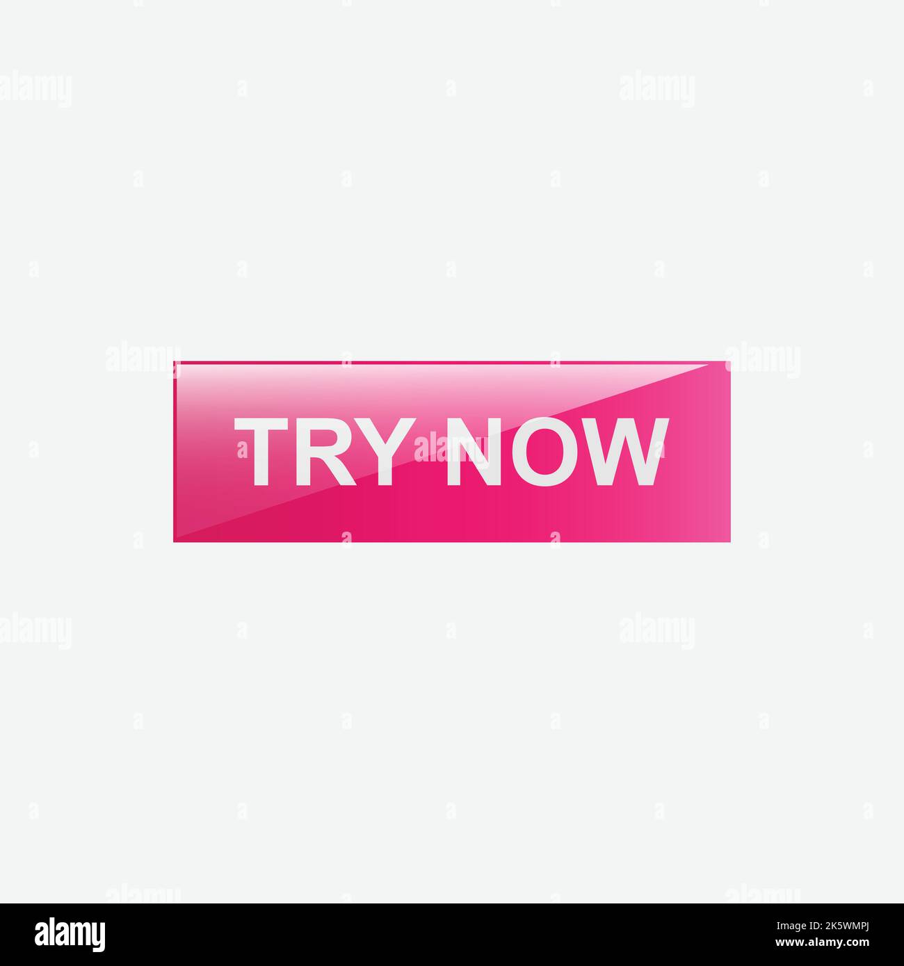 Prova ora web design pulsante vettore. Prova ora icona del pulsante Web su sfondo bianco Illustrazione Vettoriale
