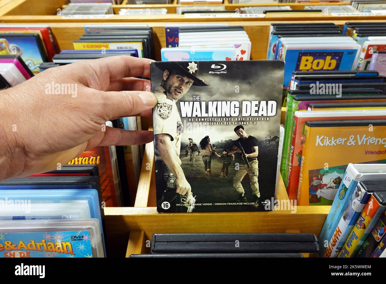 DVD: The Walking Dead Foto Stock