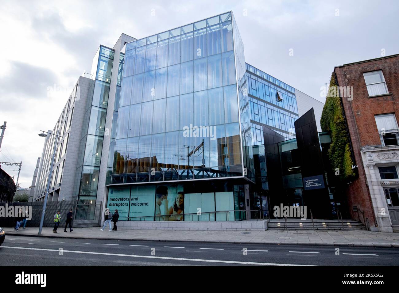 trinity business school tcd dublino repubblica d'irlanda Foto Stock