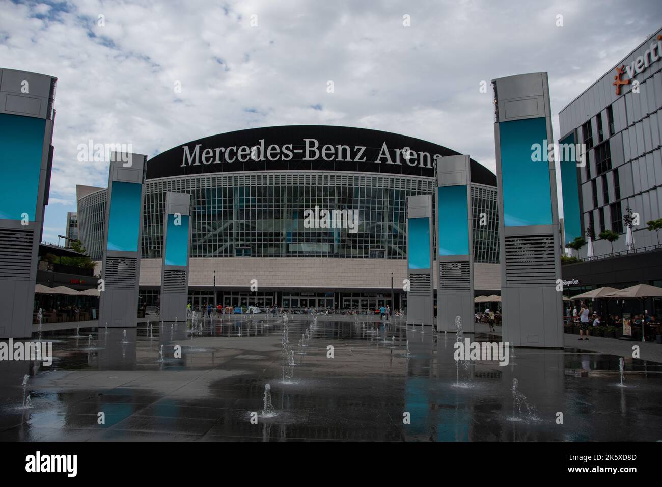 Berlino, Germania 29 giugno 2022, la Mercedes Benz Arena di Berlino Foto Stock