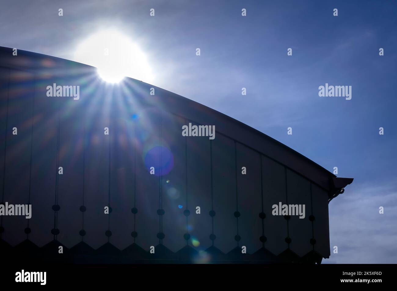 Sunstar del tetto Foto Stock