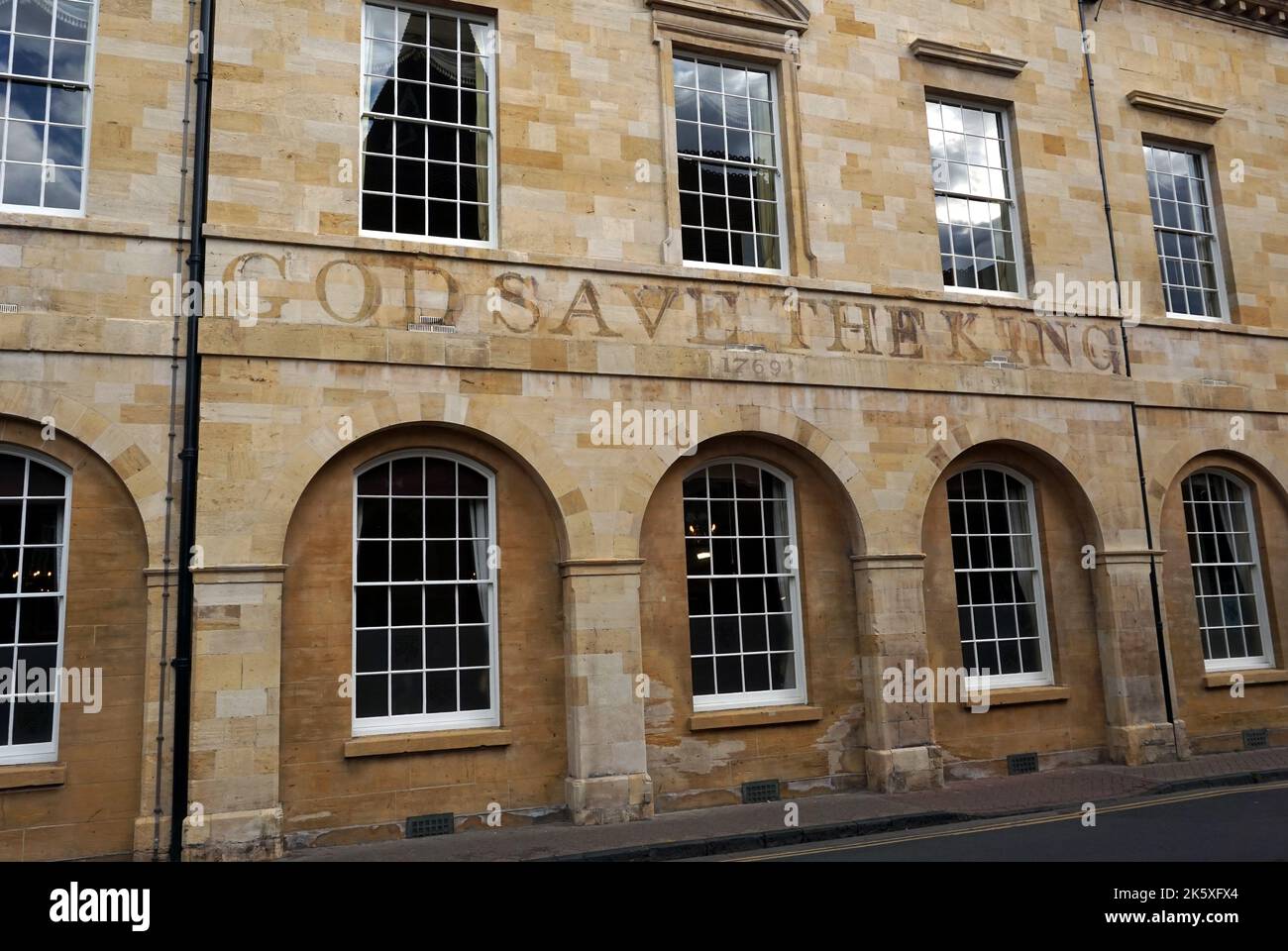 Dio salva il re, Stratford su Avon Foto Stock Dio salva il re, Stratford su Avon Foto Stock