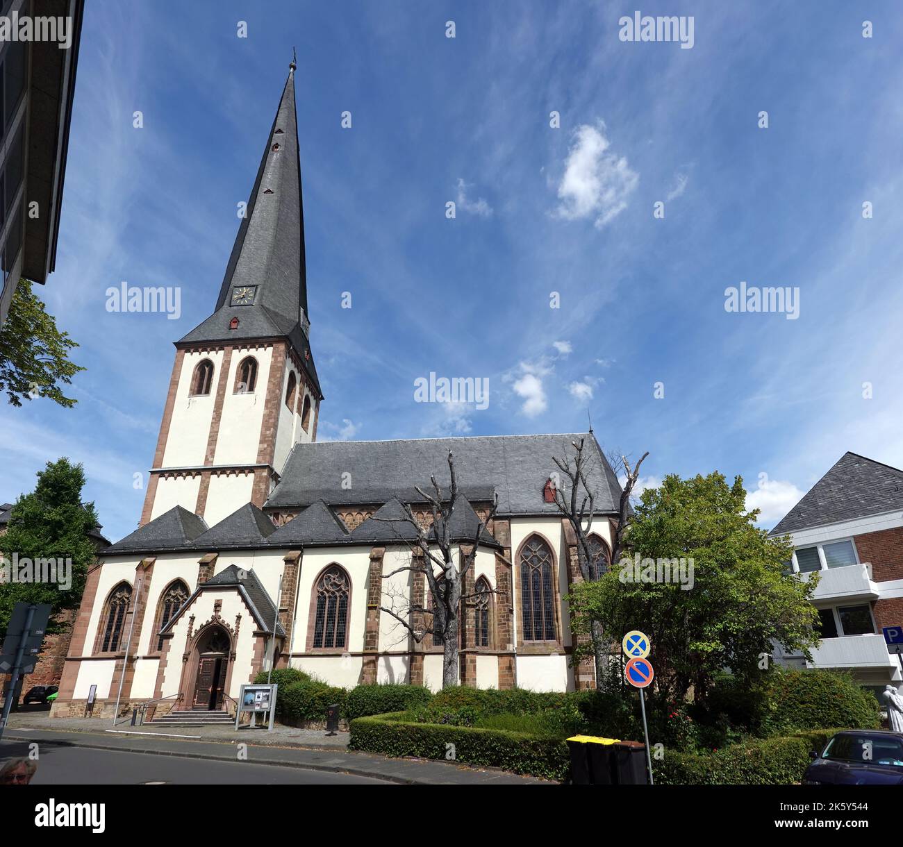Katholische Pfarrkirche St. Martin, Nordrhein-Westfalen, Deutschland, Euskirchen Foto Stock