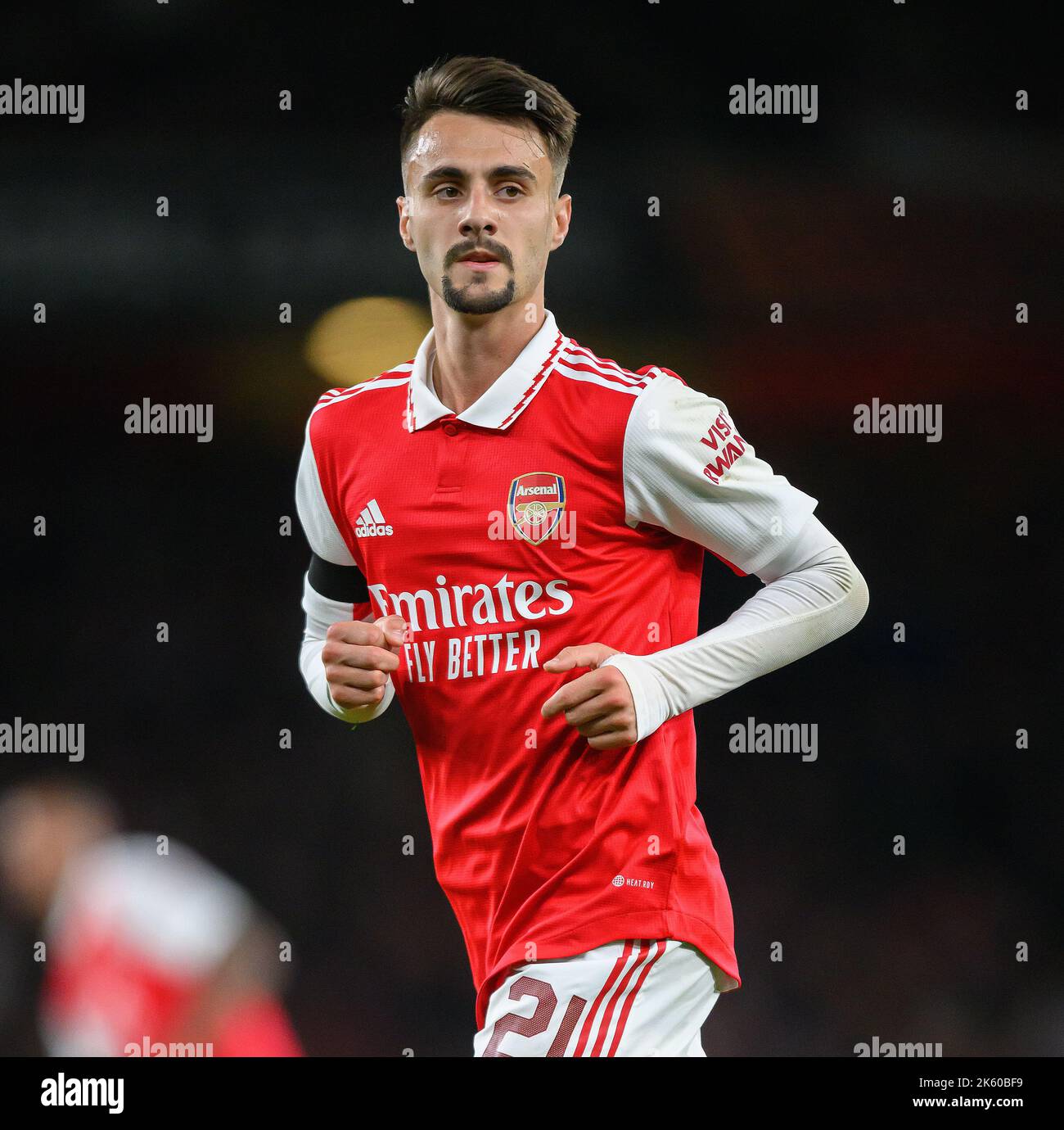 06 ottobre 2022 - Arsenal / FK Bodo/Glimt - UEFA Europa League - Gruppo A - Emirates Stadium Fabio Vieira dell'Arsenal durante la UEFA Europa League Group Una partita all'Emirates Stadium, Londra. Foto : Mark Pain / Alamy Live News Foto Stock