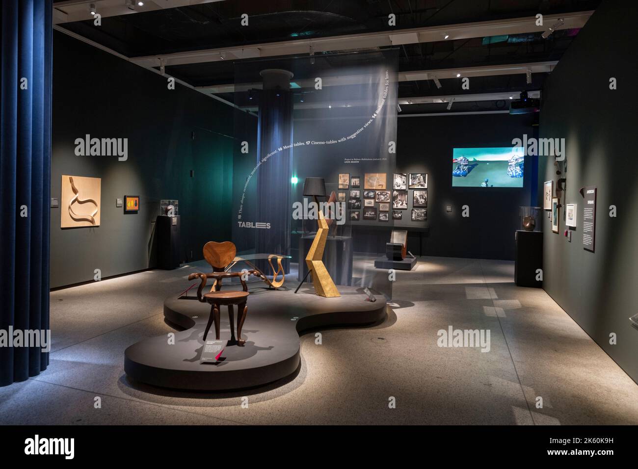 Il Design Museum, Londra, Regno Unito. 11 ottobre 2022. Oggetti del