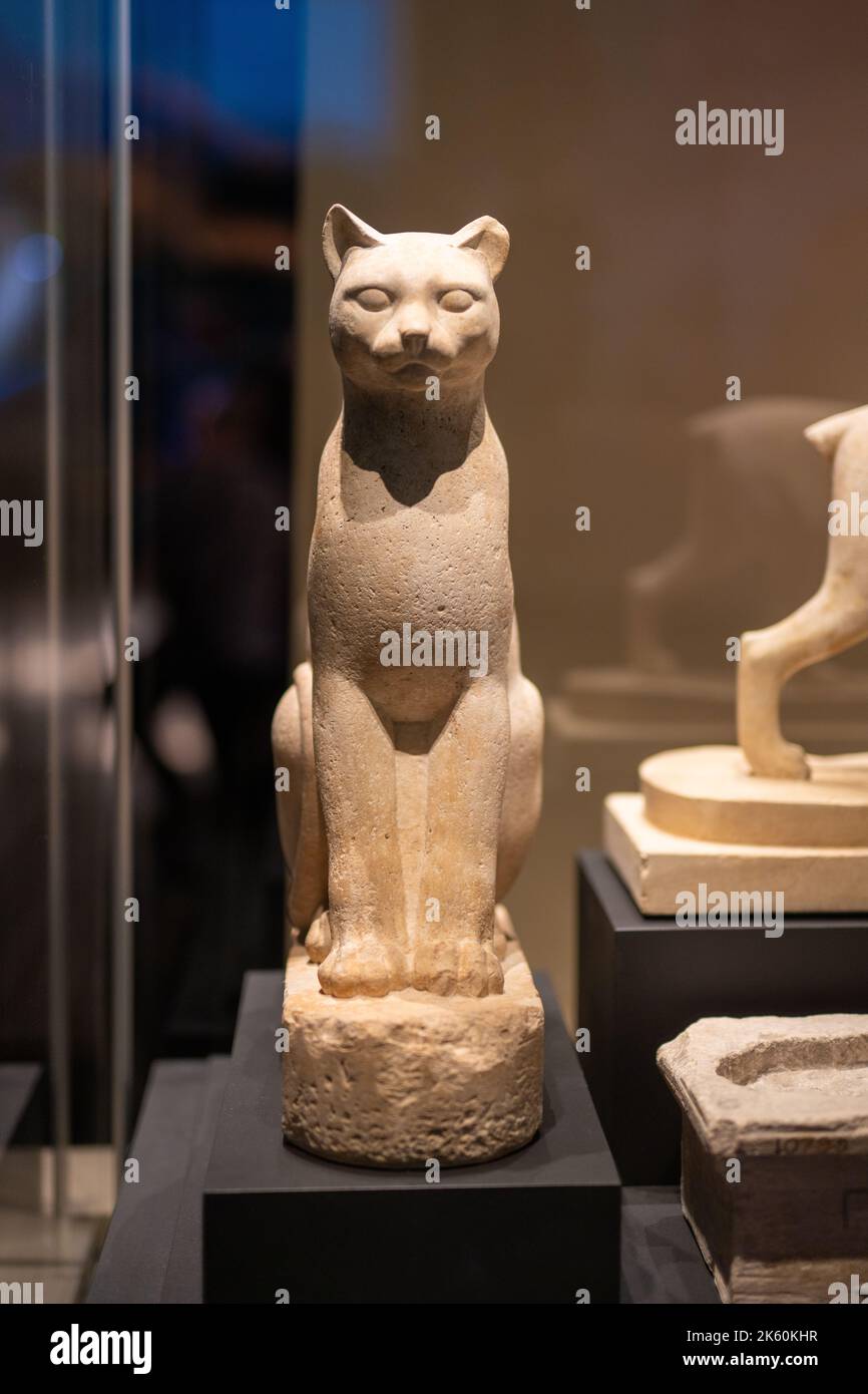 Londra, Regno Unito. Martedì, 11 ottobre, 2022. Geroglifici: Sbloccare l'antico Egitto, grande mostra al British Museum. Foto: Richard Gray/Alamy Live News Foto Stock