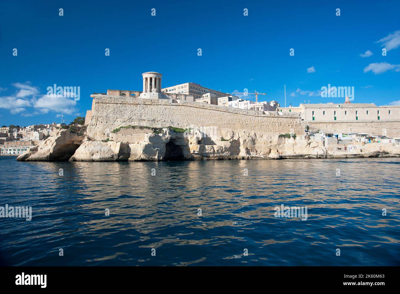 La Valletta, capitale della cultura 2018, Waterfront, Isola di Malta, Mar Mediterraneo, Europa Foto Stock