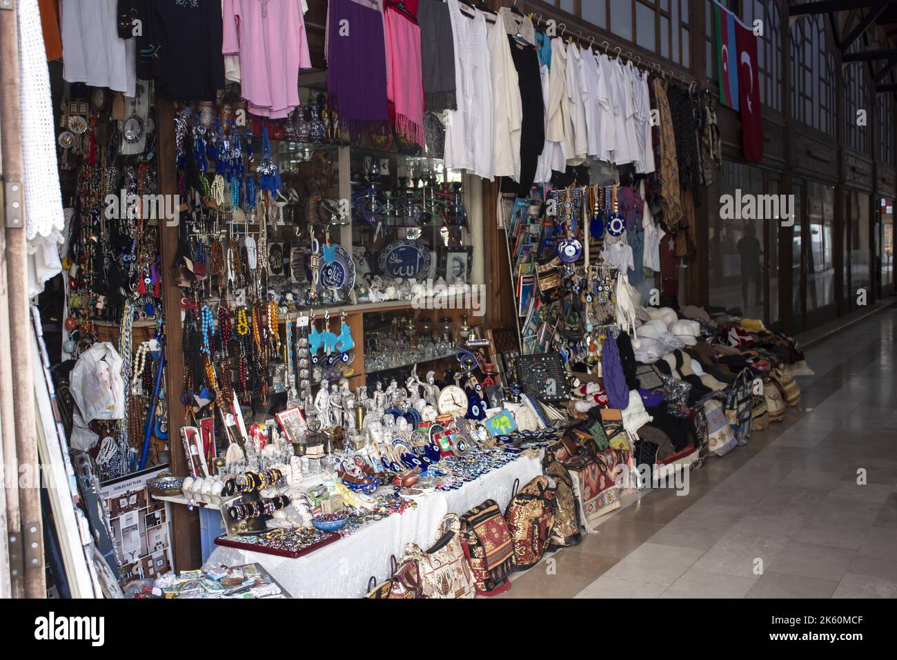Negozio tradizionale, colorato negozio tradizionale vintage in Turchia Foto Stock