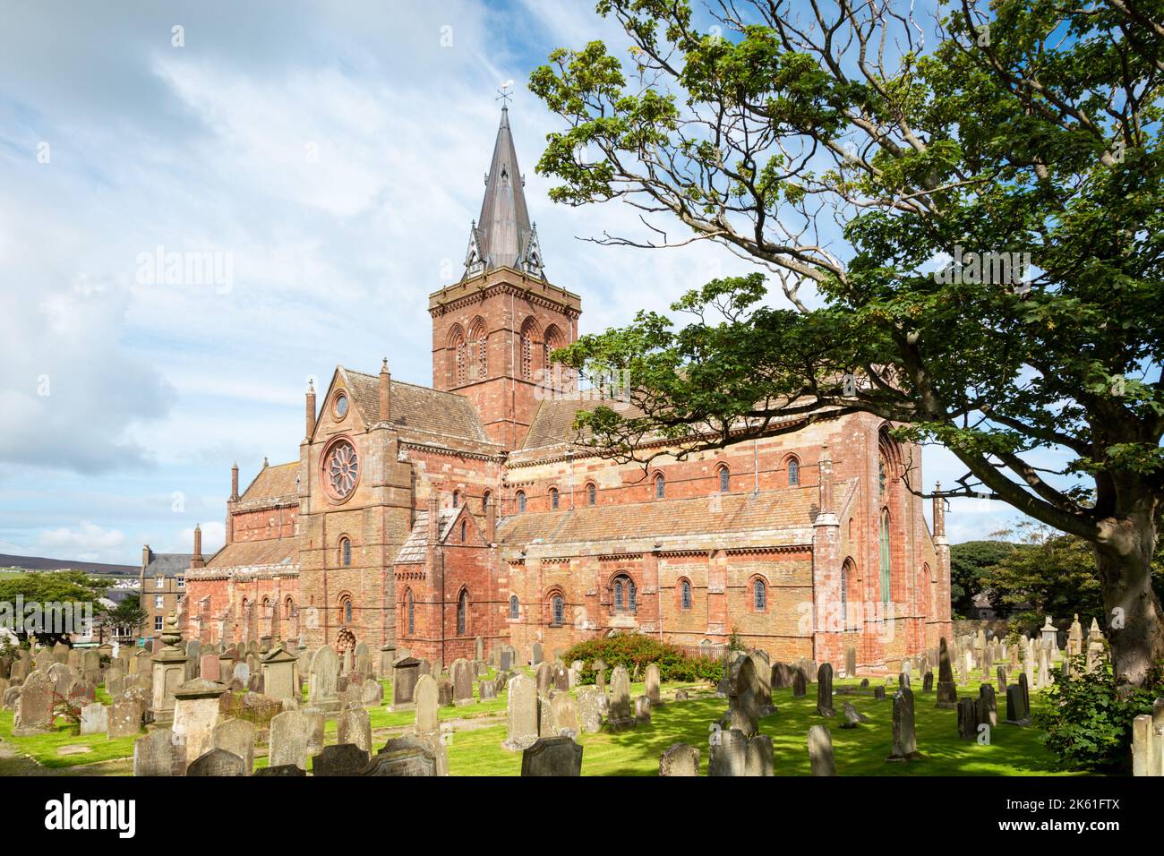 St Magnus Cathedral, Kirkwall, Orkney, Regno Unito 2022 Foto Stock