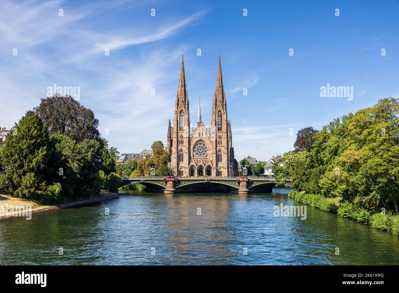 Eglise réformée Saint Paul, Francia, Strasburgo Foto Stock