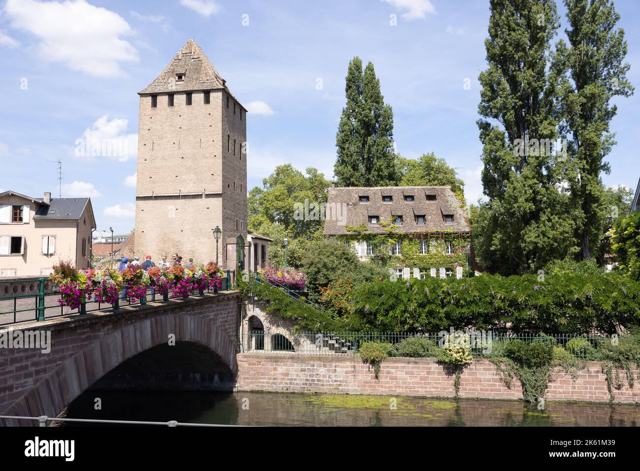Ponti coperti di Strasburgo Foto Stock