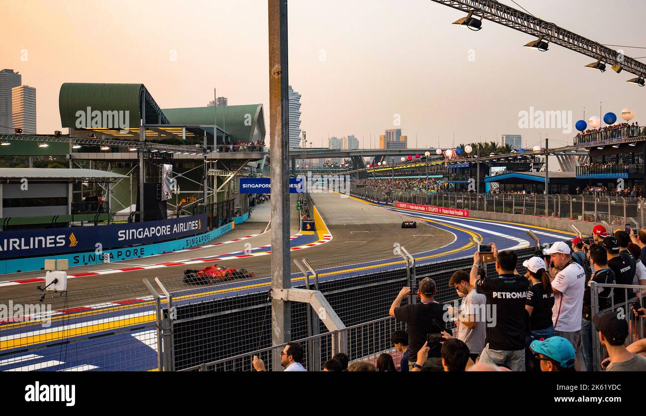 Formula 1 Gran Premio di Singapore 2019 Foto Stock