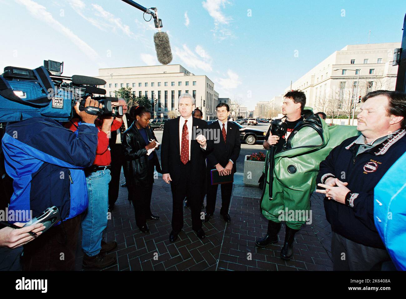 Ufficio del Segretario - Amministrazione per la sicurezza e la salute sul lavoro (OSHA) Conferenza stampa sussidi formativi sindacali Foto Stock