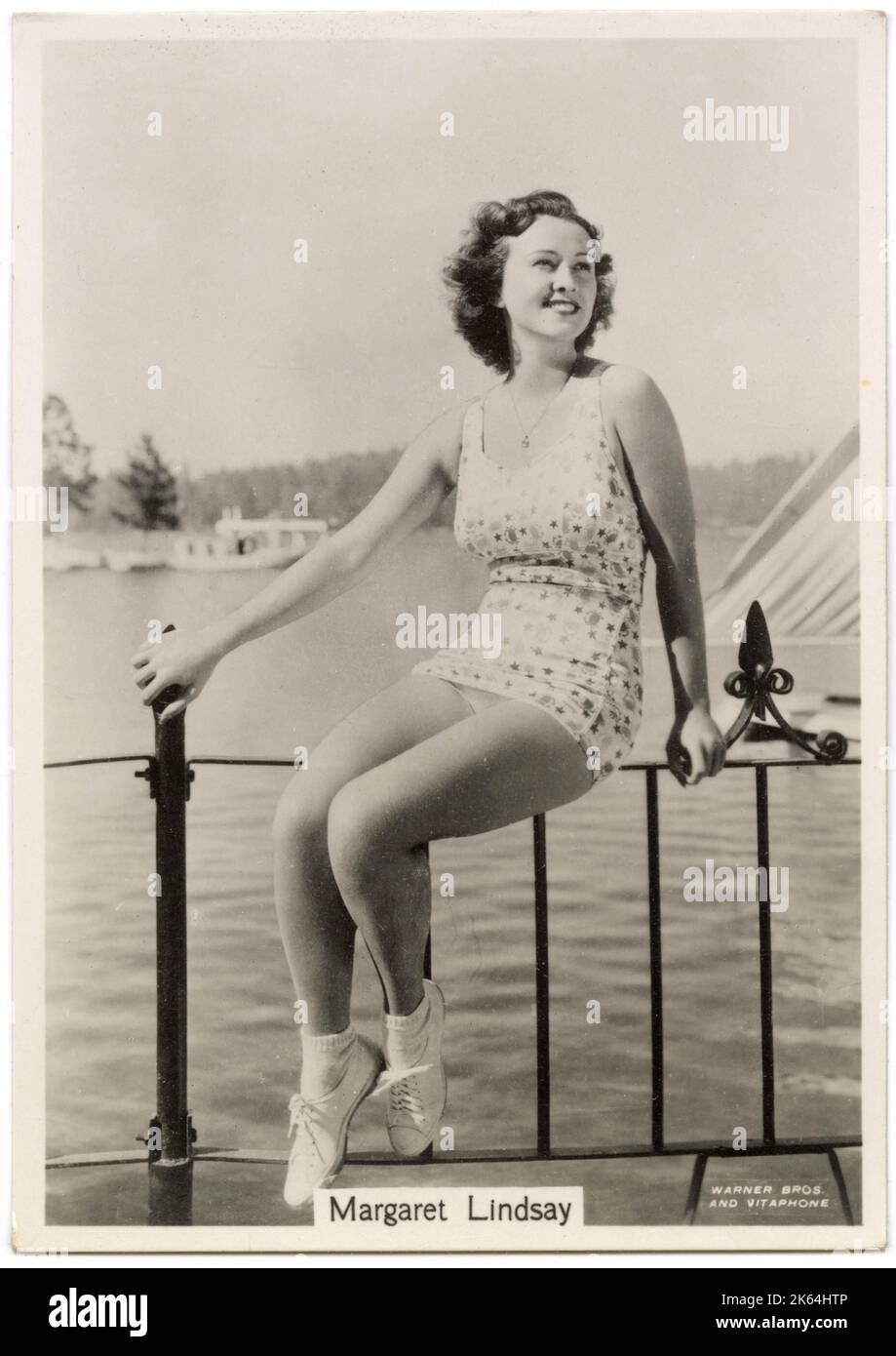 Margaret Lindsay, attrice cinematografica americana Foto Stock