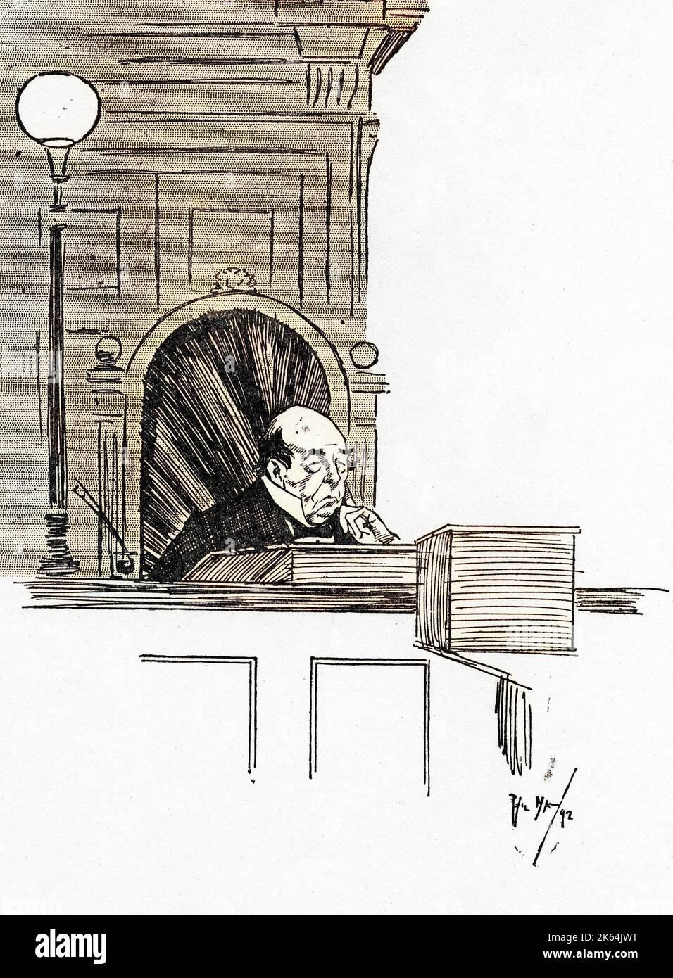 Magistrato a Bow Street Magistrates Court, Londra. Foto Stock