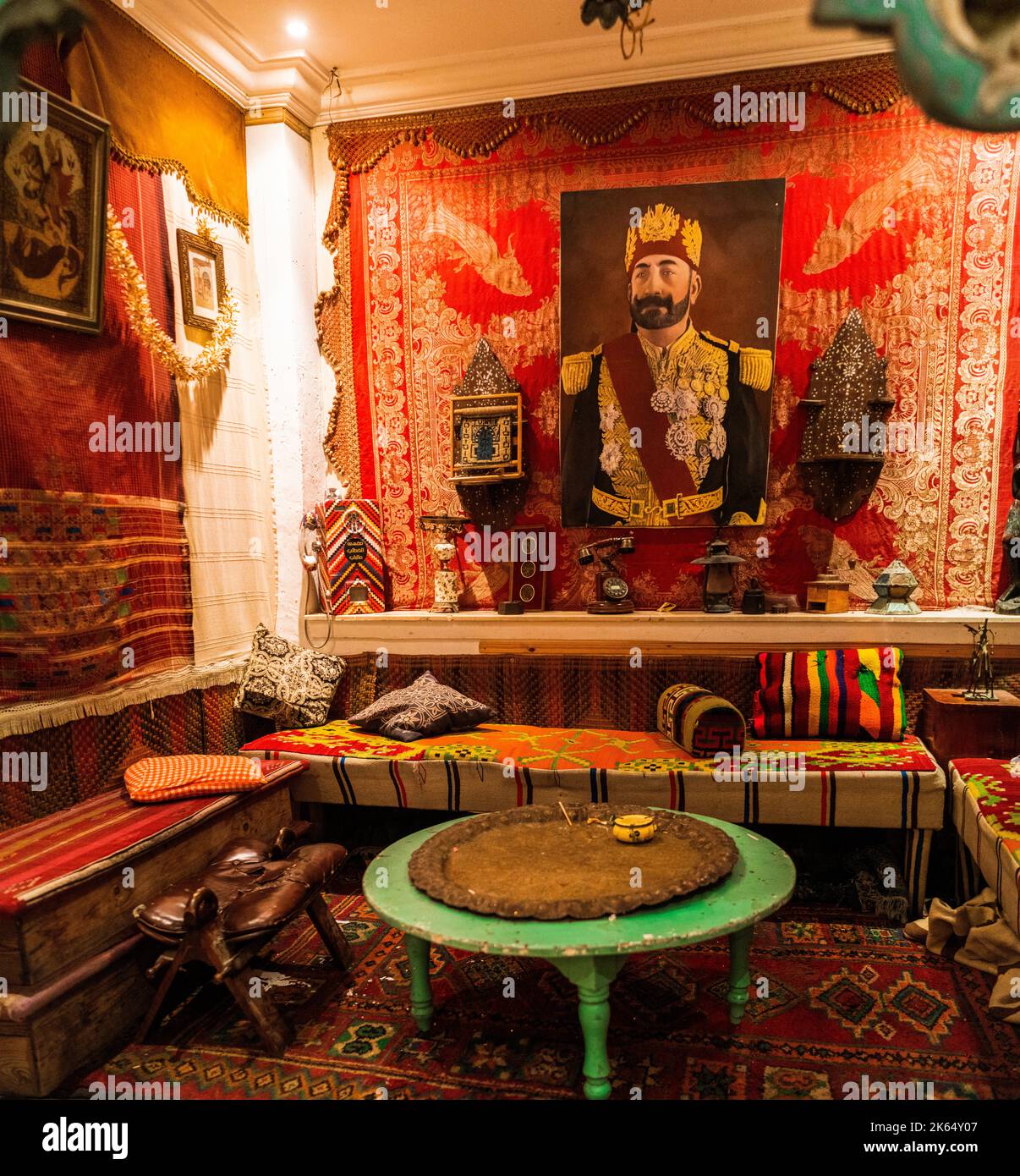 Tunisi Cafe Foto Stock