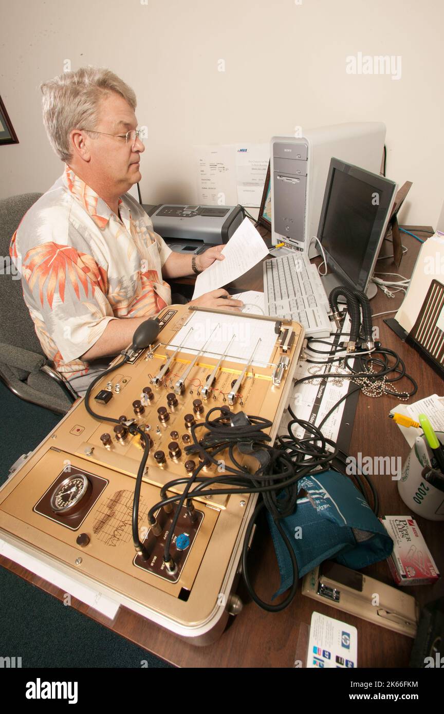 Detective privato Foto Stock