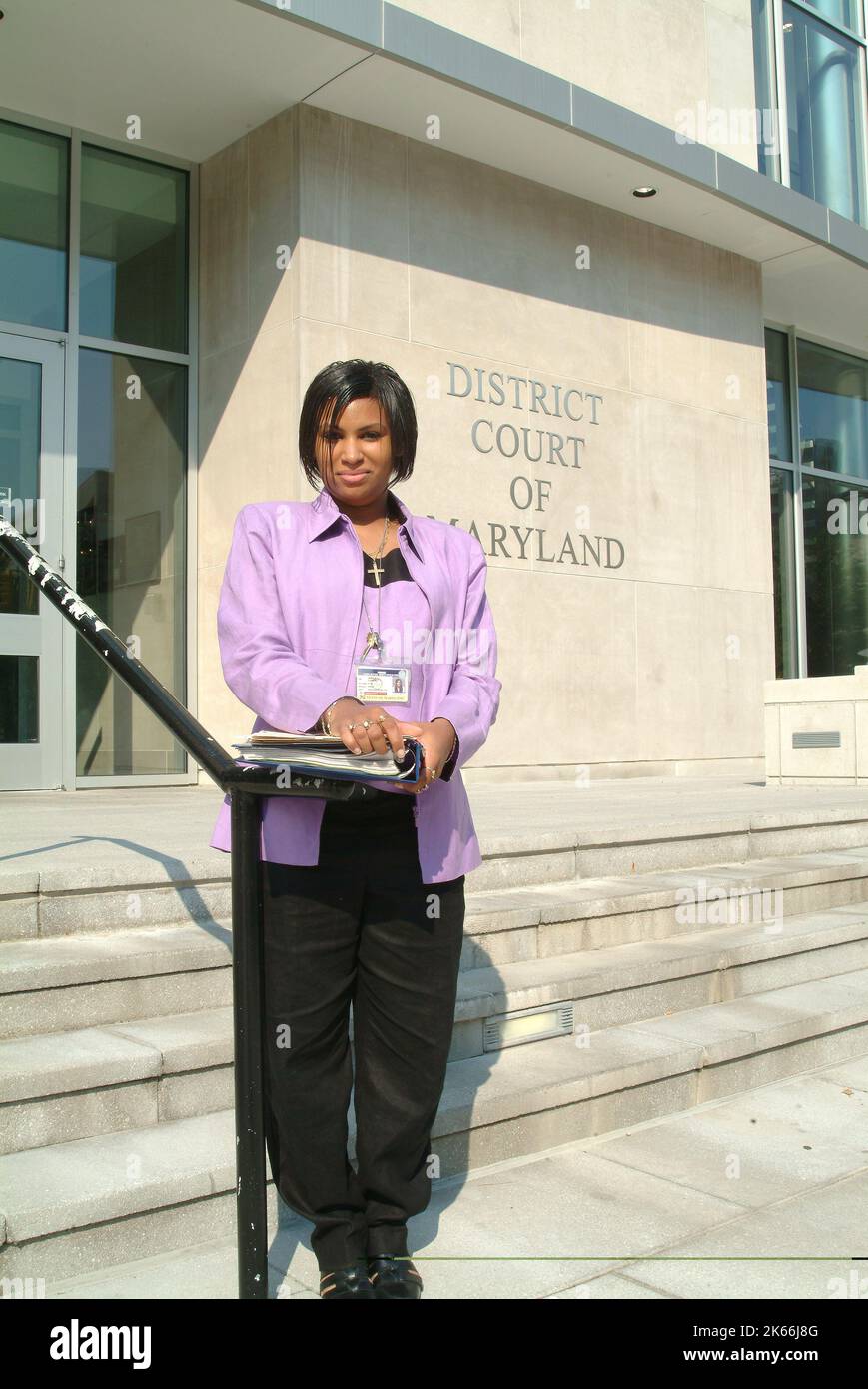 Ufficiale di verifica Foto Stock