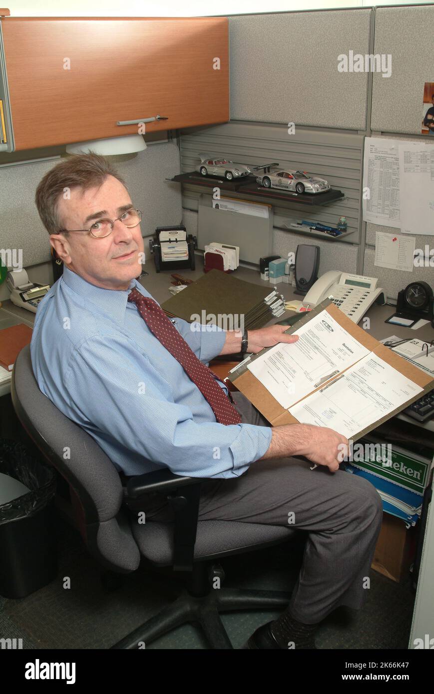 Addetto all'approvvigionamento Foto Stock