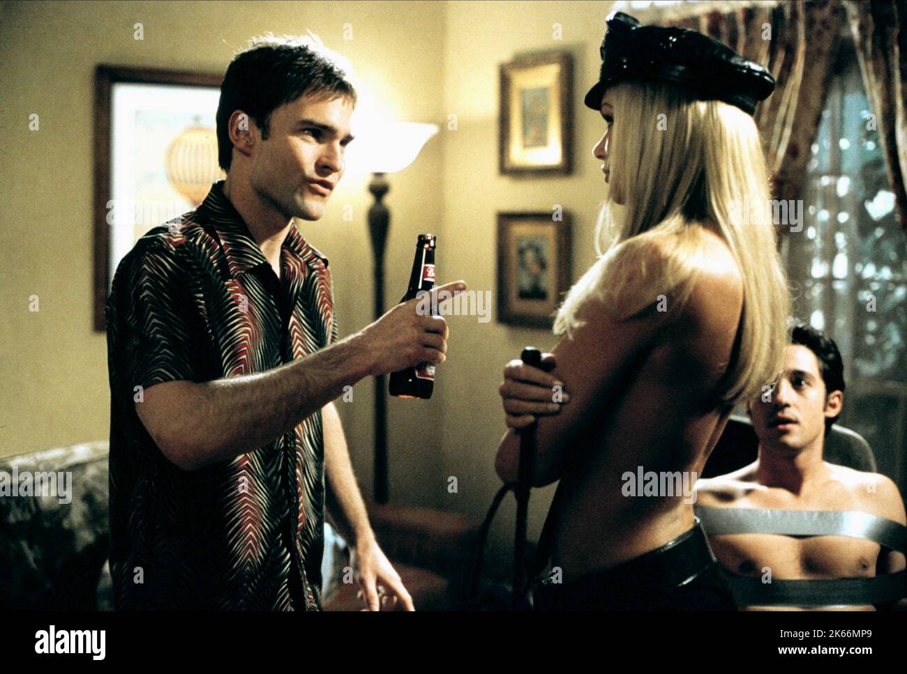 Il Seann William Scott, Nikki ZIERING, THOMAS IAN NICHOLAS, AMERICAN WEDDING, 2003 Foto Stock
