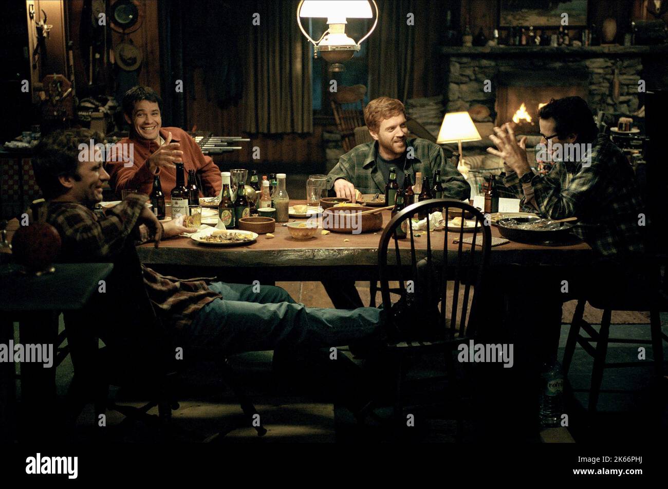 THOMAS JANE, Timothy Olyphant, DAMIAN LEWIS, Jason Lee, DREAMCATCHER, 2003 Foto Stock