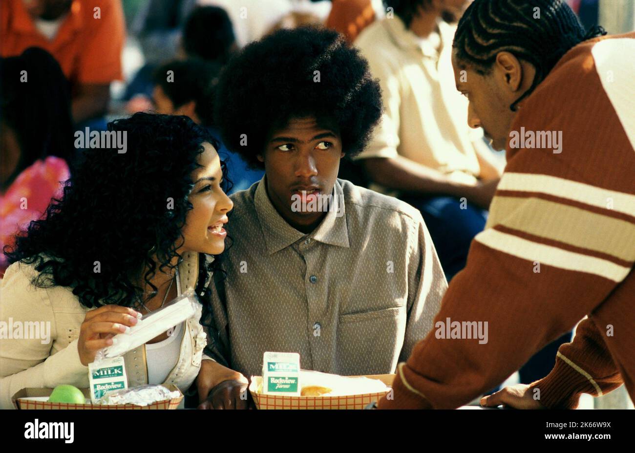 CHRISTINA MILIAN, NICK CANNON, AL THOMPSON, amore non costa una cosa, 2003 Foto Stock