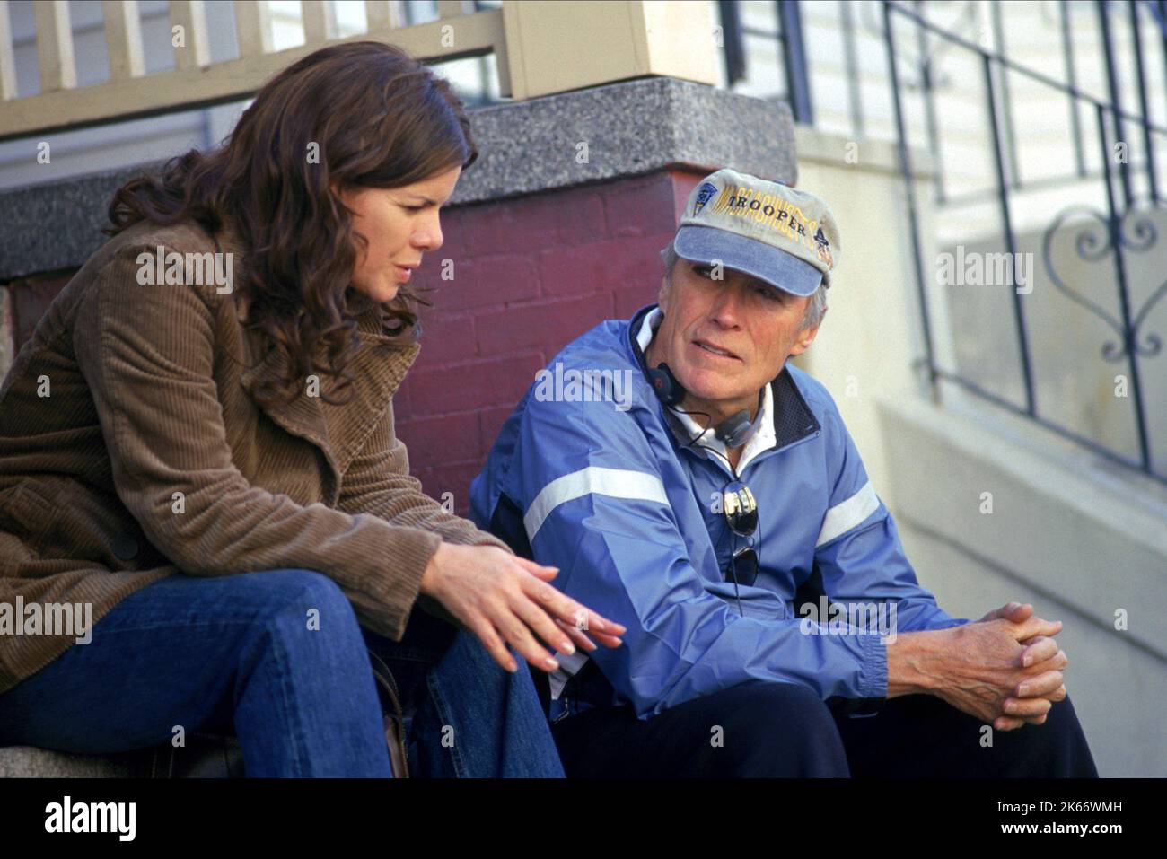 MARCIA GAY HARDEN, CLINT EASTWOOD, MYSTIC RIVER, 2003 Foto Stock