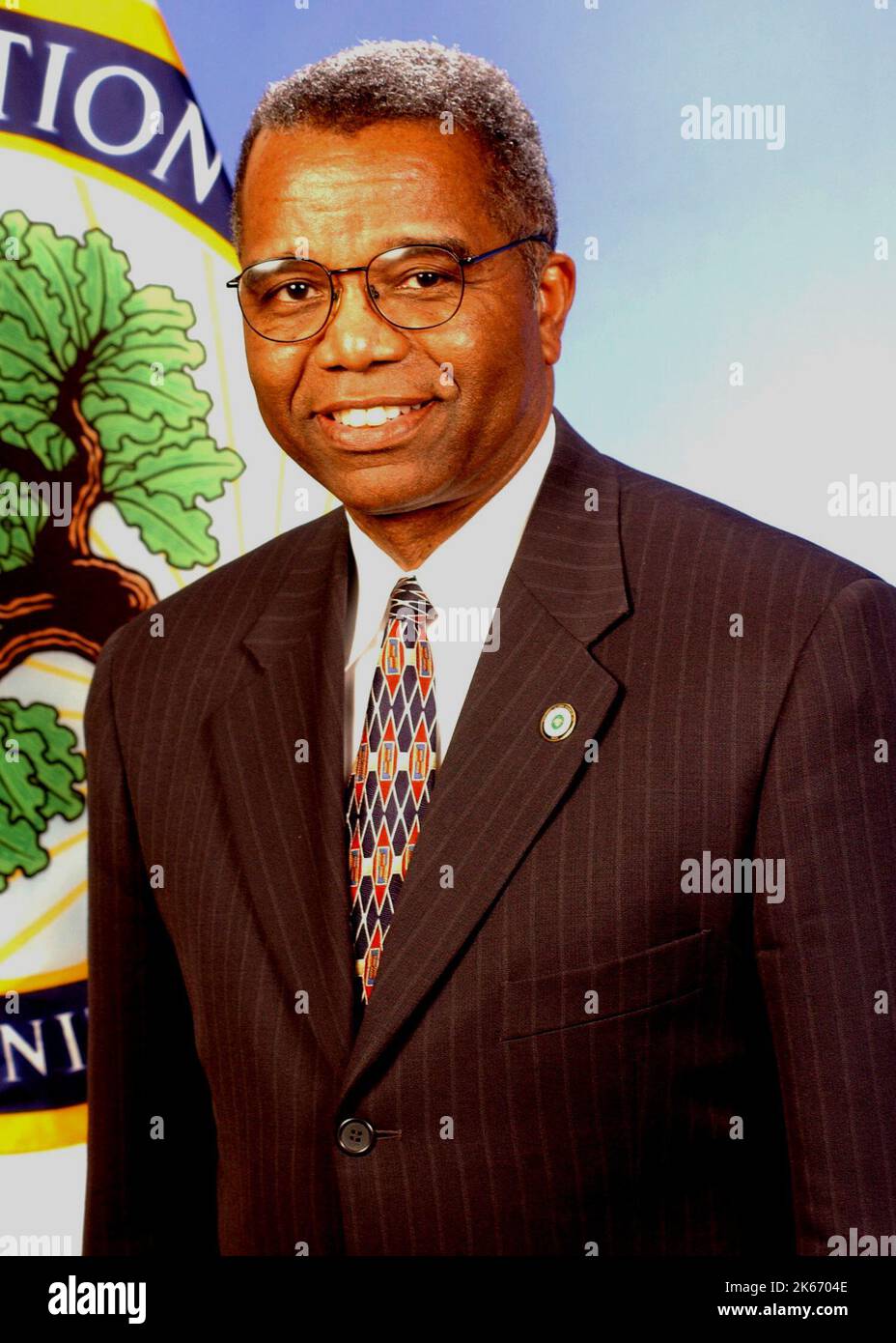 Wilbert Bryant, Vice Segretario aggiunto per l'Ufficio dell'Istruzione secondaria post Foto Stock