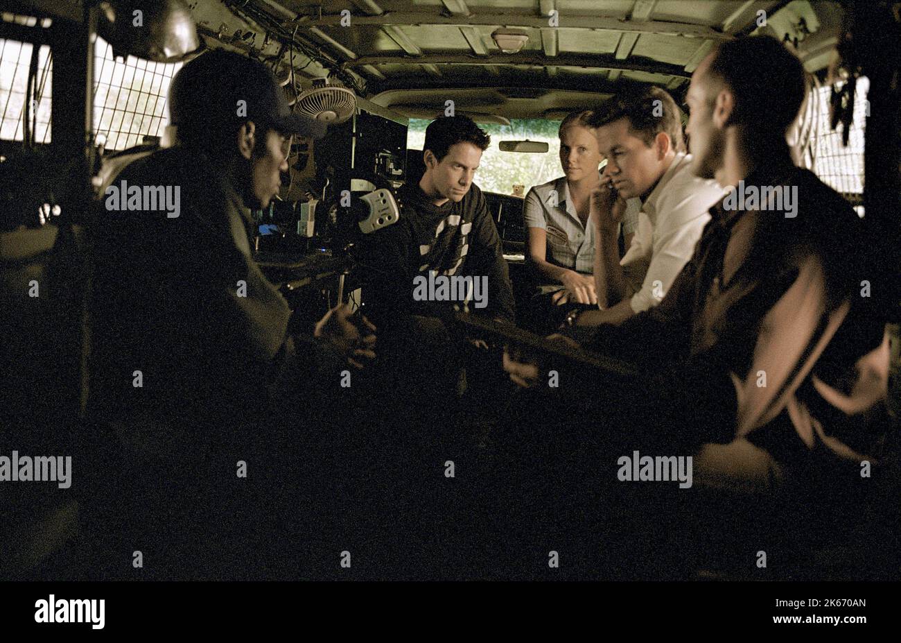 Il MOS DEF, Seth Green, Charlize Theron, MARK WAHLBERG, Jason Statham, il job italiano, 2003 Foto Stock