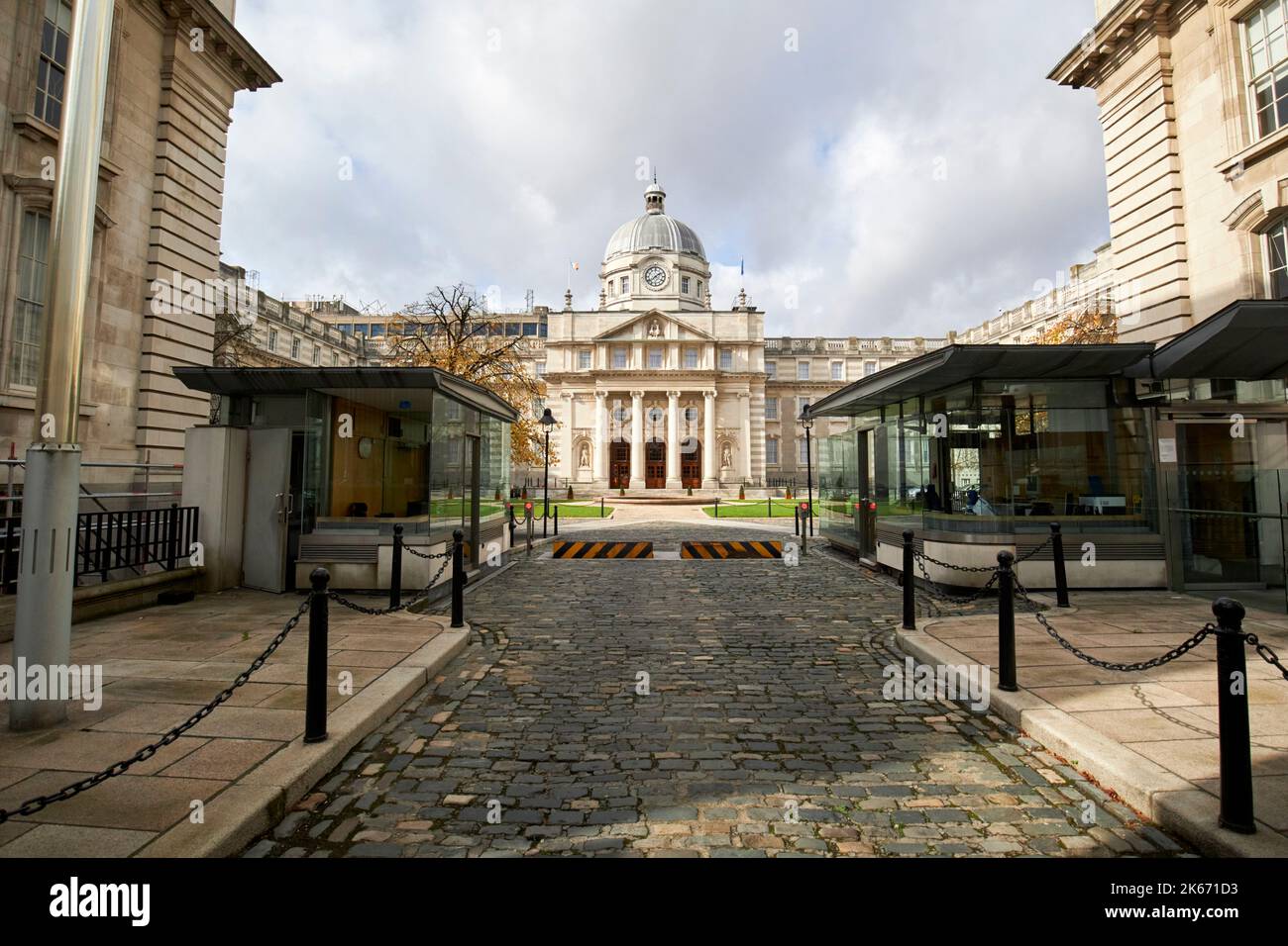 dipartimento del governo taoiseach edifici dublino repubblica d'irlanda Foto Stock