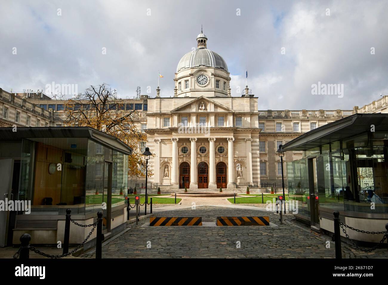 dipartimento del governo taoiseach edifici dublino repubblica d'irlanda Foto Stock