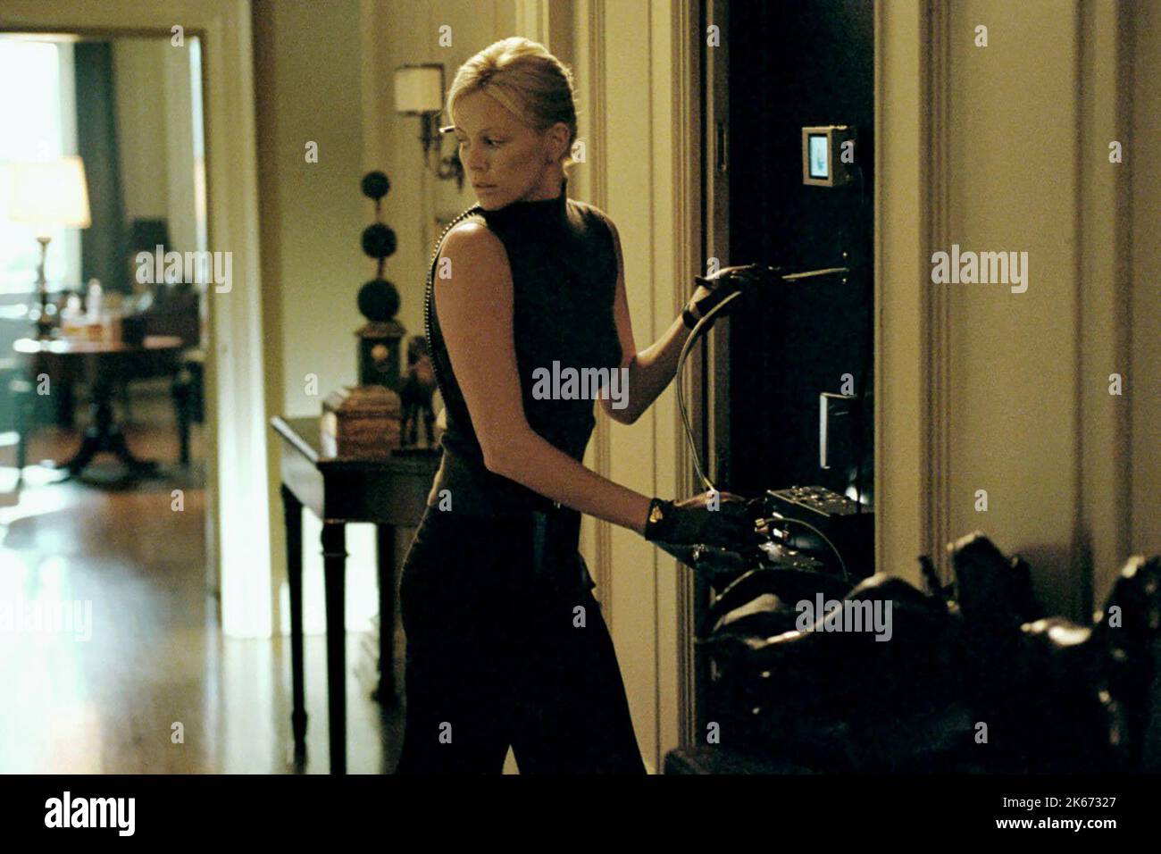CHARLIZE THERON, il job italiano, 2003 Foto Stock