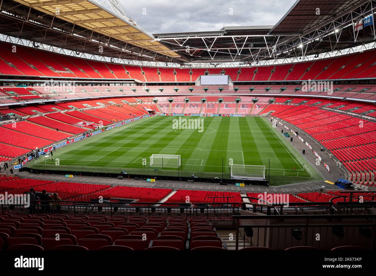Stadio di Wembley Foto Stock