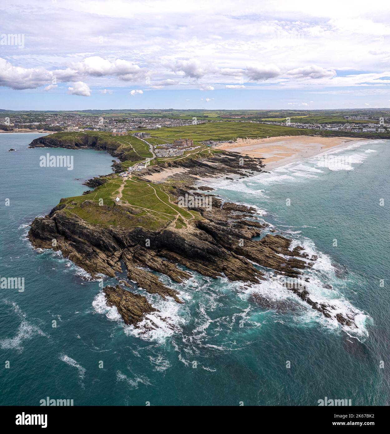 Newquay, Cornovaglia, Inghilterra, Regno Unito Foto Stock