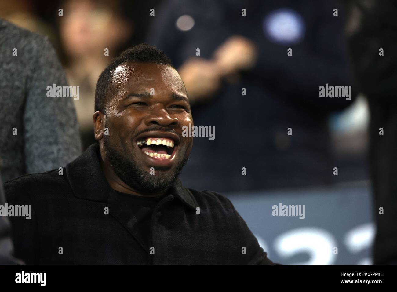 Peterborough, Regno Unito. 11th Ott 2022. Aaron McLean, ex attaccante di Posh, al Peterborough United contro Forest Green Rovers, una partita della EFL League, al Weston Homes Stadium, Peterborough, Cambridgeshire. Credit: Paul Marriott/Alamy Live News Foto Stock