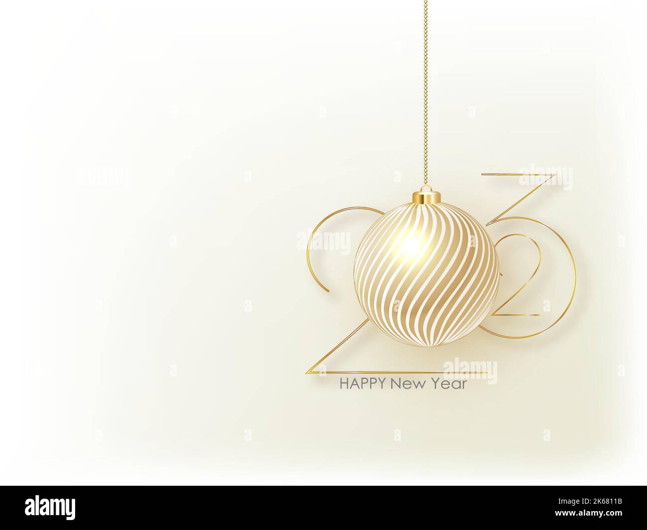 2023 felice anno nuovo background Design. Biglietto d'auguri, banner, poster. Illustrazione Vettoriale