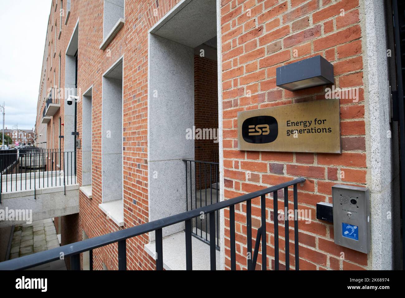 sede centrale esb fitzwilliam street dublino repubblica d'irlanda Foto Stock