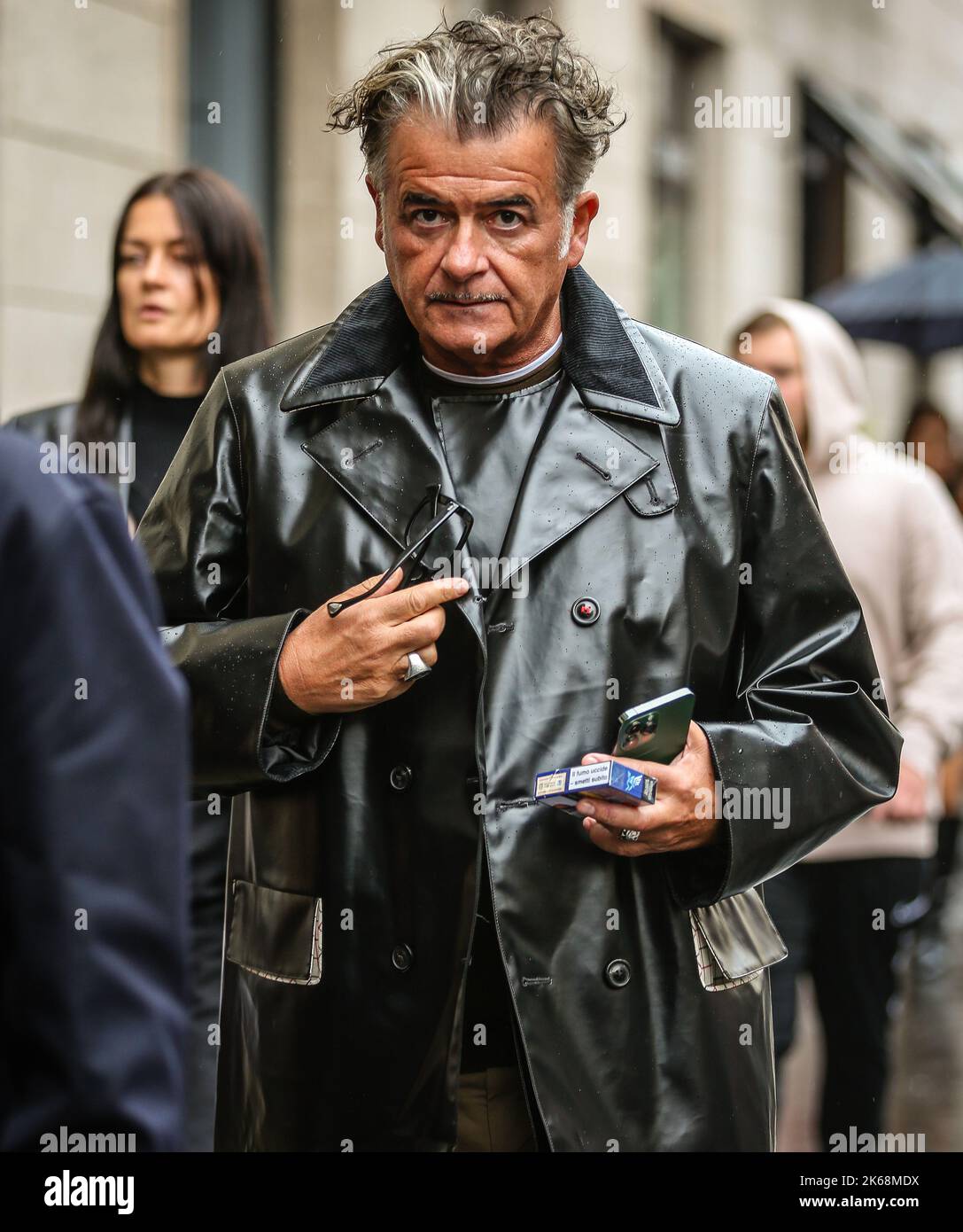 MILANO, Italia - Settembre 24 2022: Giordano Ollari in strada a Milano. Foto Stock