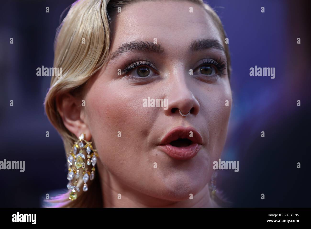 Florence Pugh partecipa alla prima edizione di 'The Wonder' durante il BFI London Film Festival 66th Foto Stock