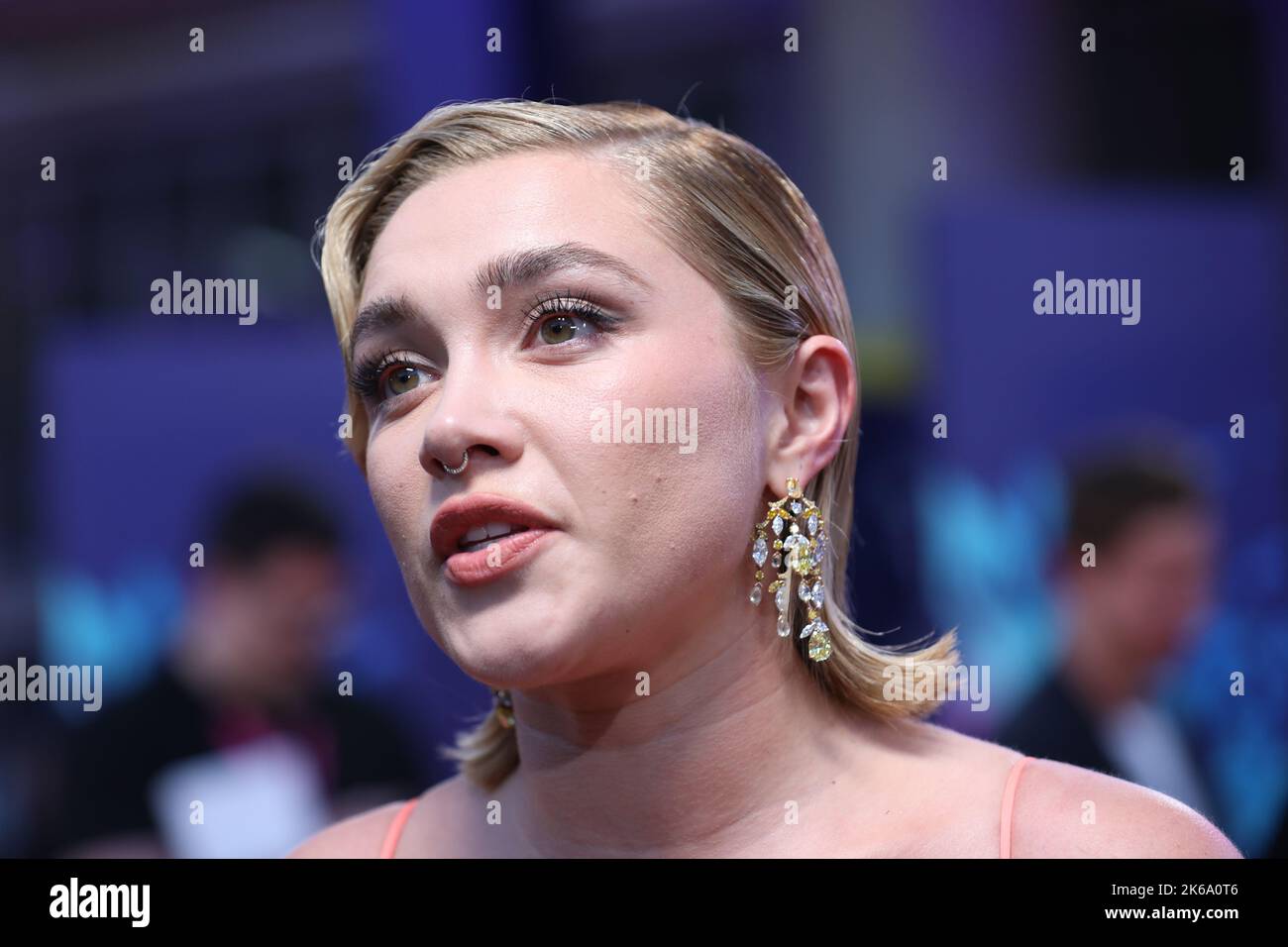 Florence Pugh partecipa alla prima edizione di 'The Wonder' durante il BFI London Film Festival 66th Foto Stock