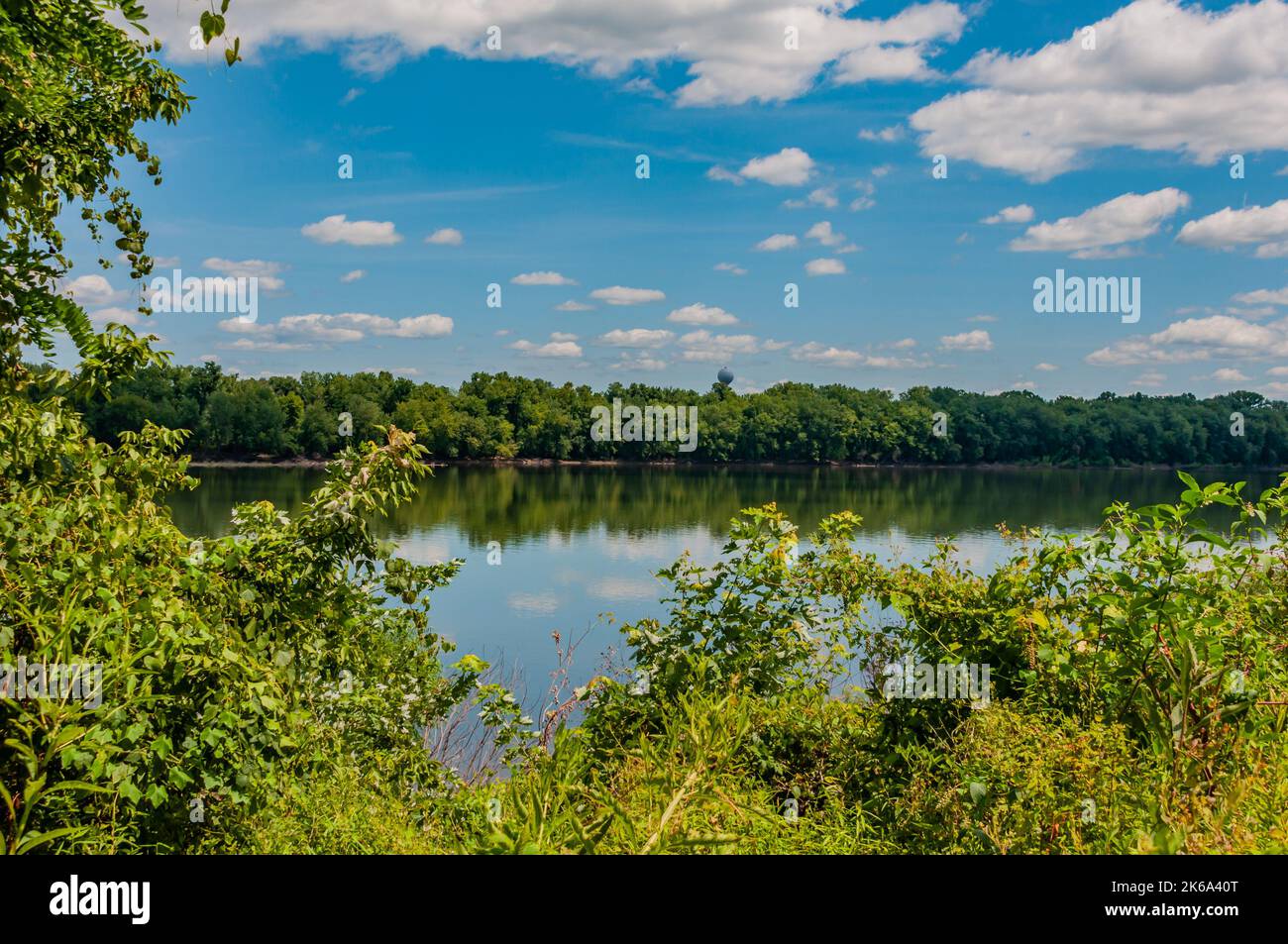 Fiume Susquehanna da York County, Pennsylvania USA, Pennsylvania Foto Stock