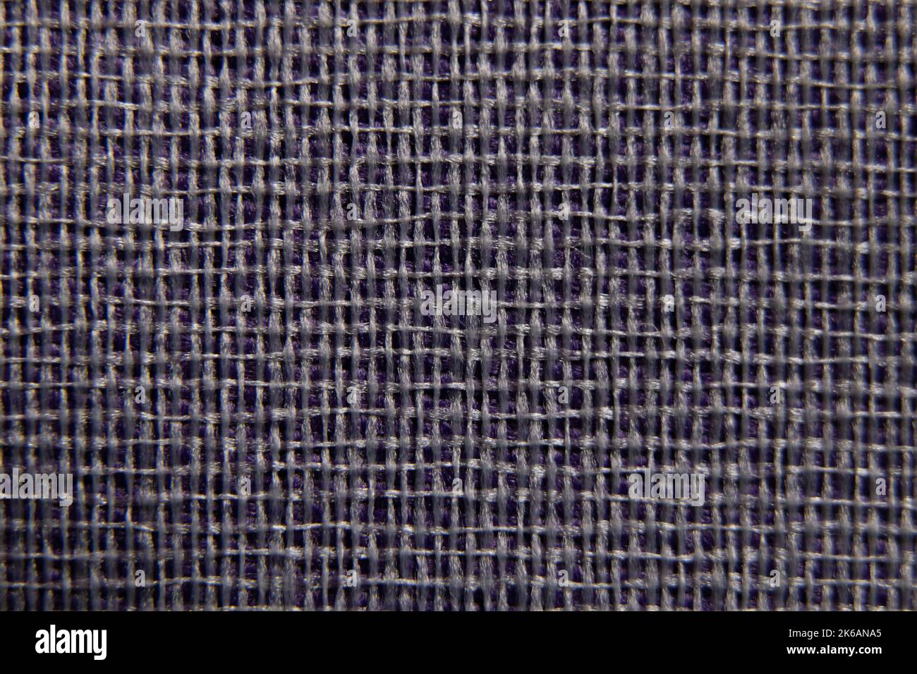 Tessuto grigio chiaro per lo sfondo , tessuto per la macro foto di sfondo Foto Stock