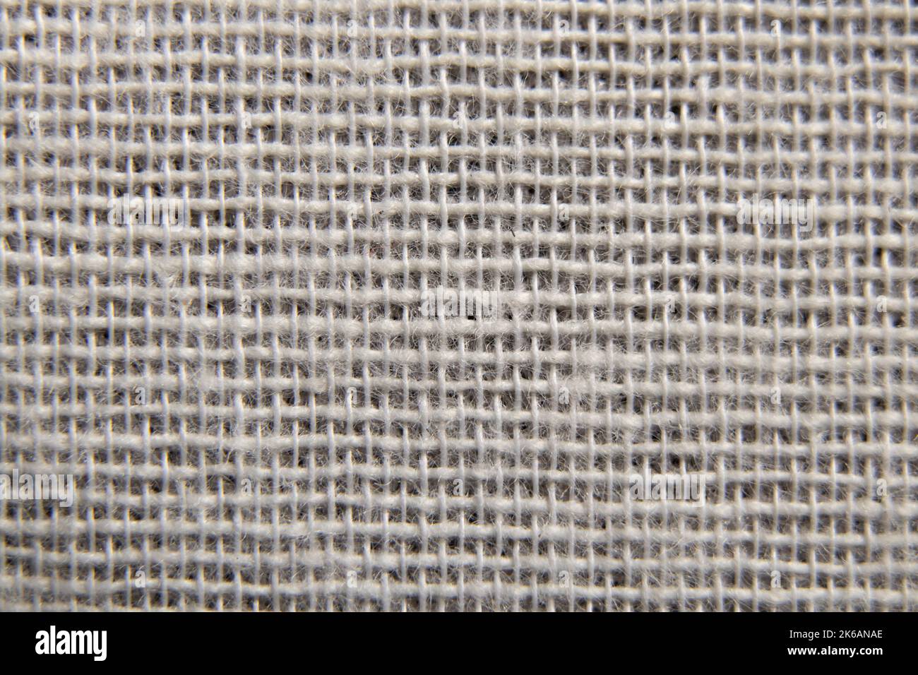 Tessuto bianco per sfondo, tessuto per foto macro di sfondo Foto Stock