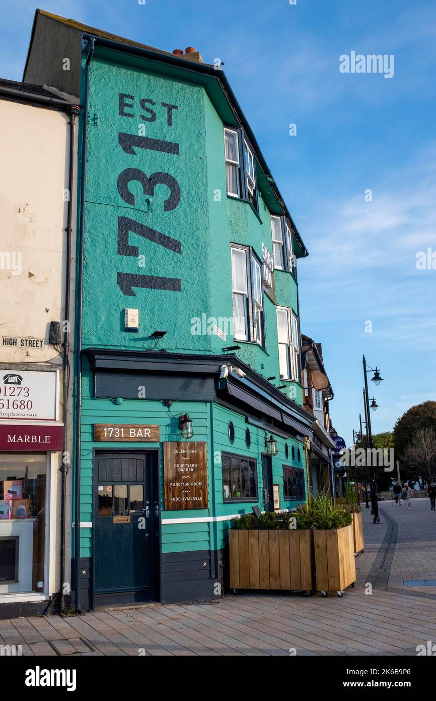 The Ferry Inn pub - Shoreham-by-Sea , Sussex , Inghilterra UK Foto Stock