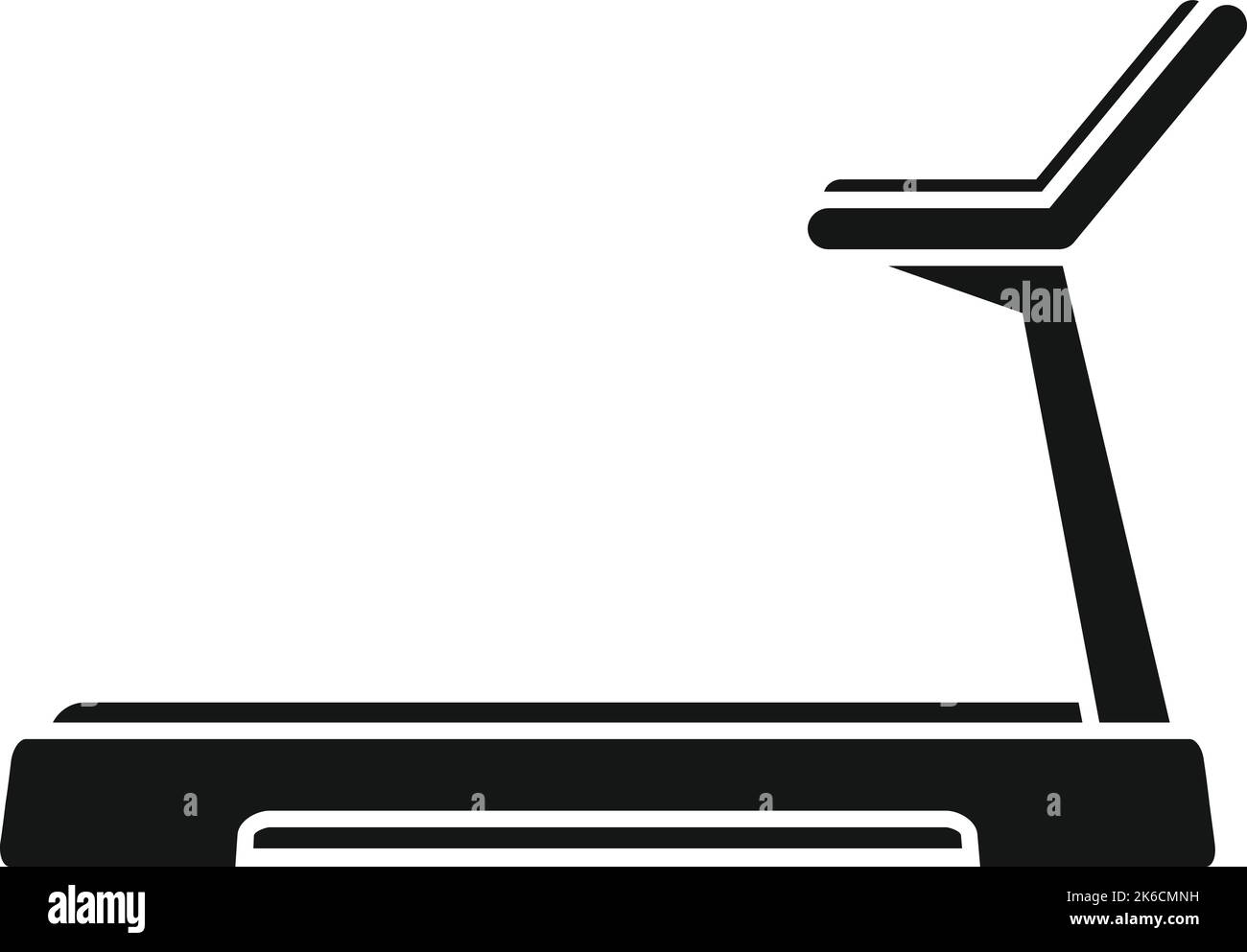 Icona tapis roulant semplice vettore. Fitness attivo. Allenati Illustrazione Vettoriale