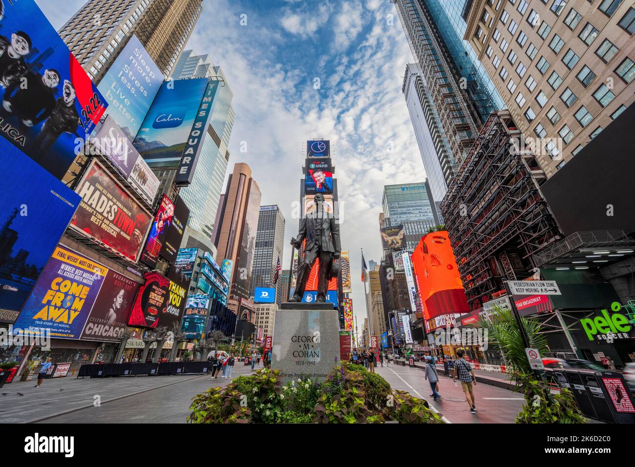Times Square Manhattan, New York, Stati Uniti d'America Foto Stock